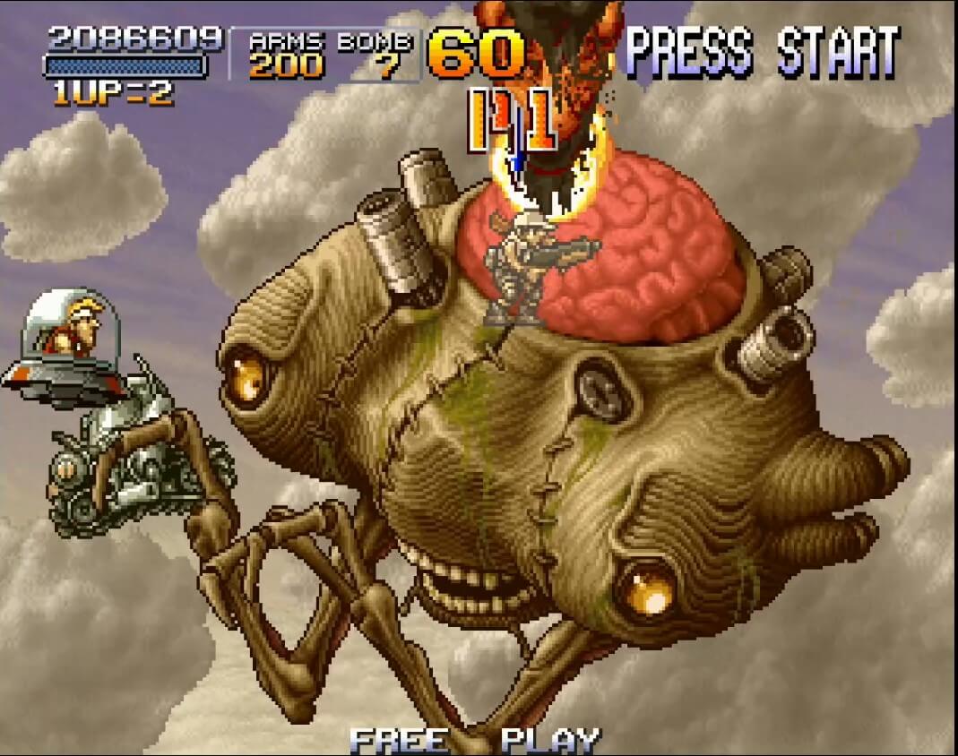 Metal Slug 3 - геймплей игры Arcade